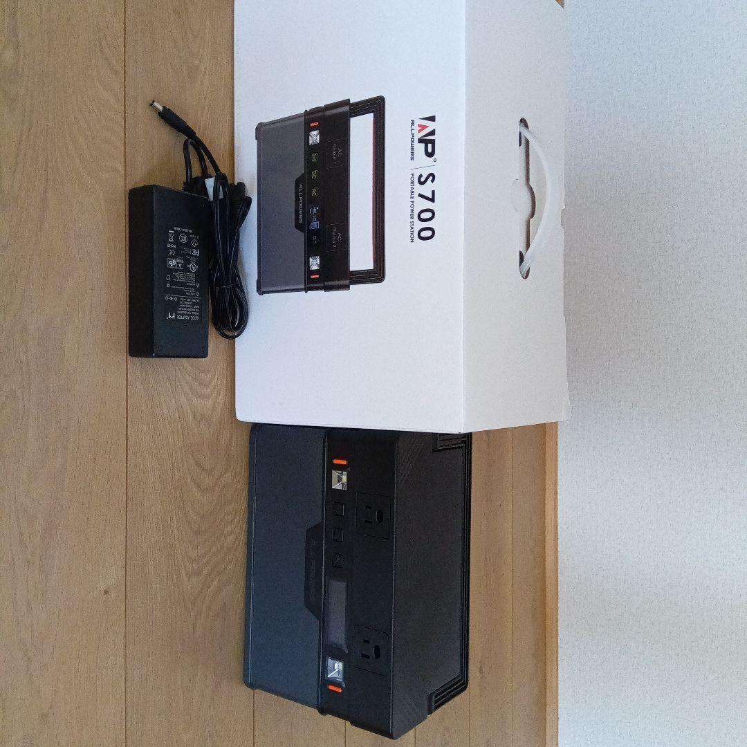 オールパワーズポータブル電源 S700 164000mAh Amazon.co.jp: ALLPOWERS S700 ポータブル電源 700W 164000mAh/606WH大