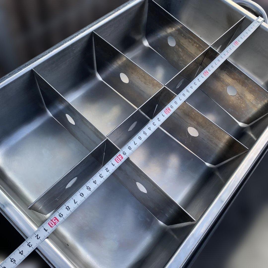 SUNNEX 保温器　おでん　料理　電気式チェ―ファー　角型 ウォーマー