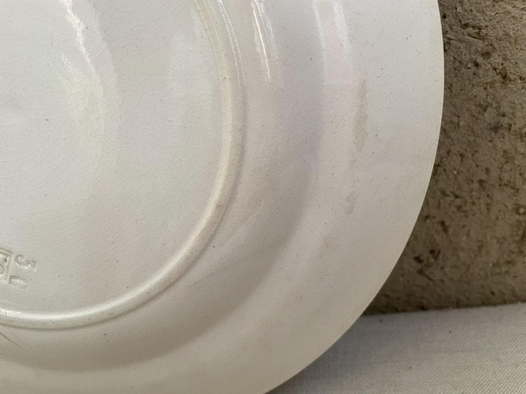 レア◯H.B &CIE 平皿　N864/ショワジールロワ/フランスアンティーク