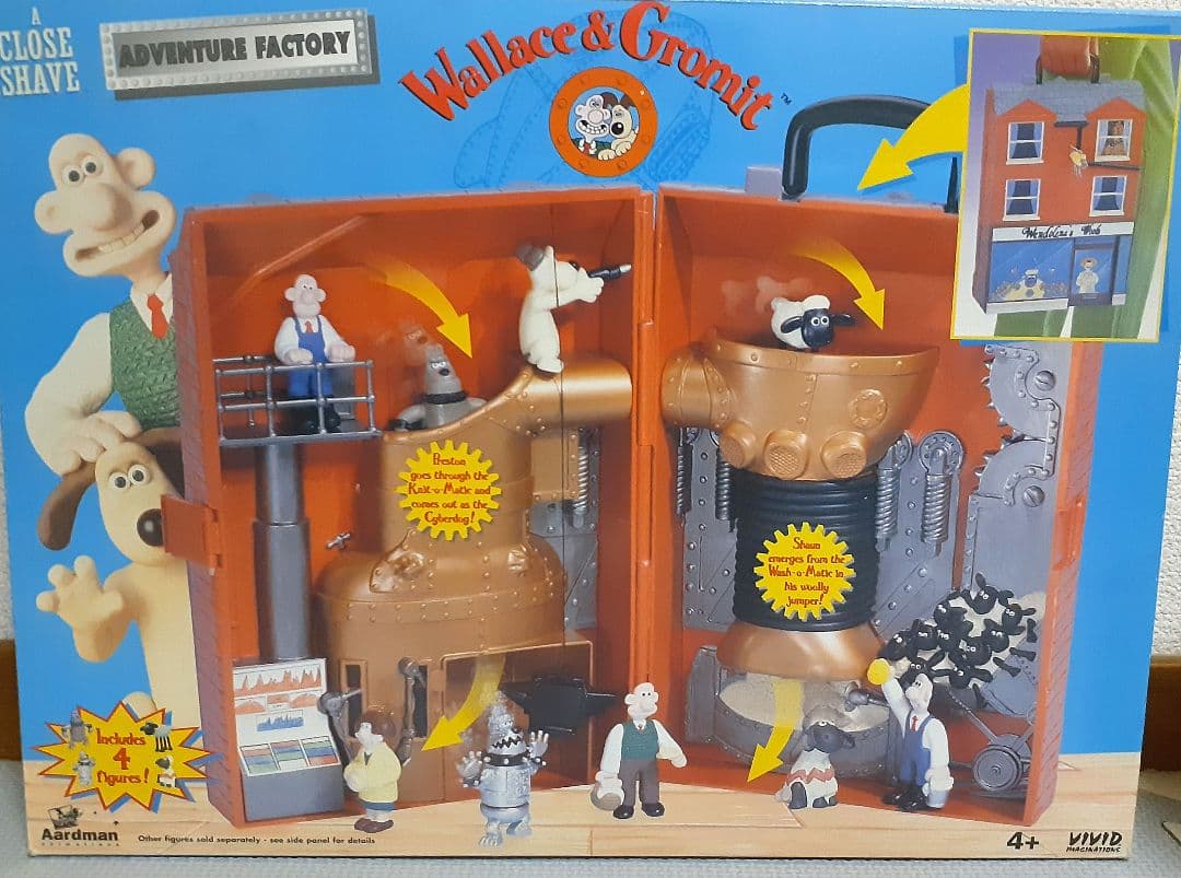 ウォレスとグルミット アドベンチャーファクトリー ドールハウス