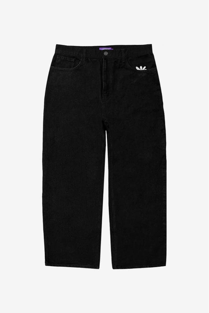 LABROS Smart Daisy Baggy Jeans ブラック S - メルカリ