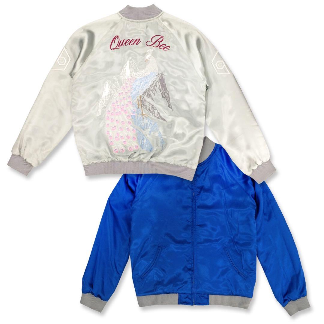 女王蜂オリジナルスカジャン　「氷山孔雀」 女王蜂、アヴちゃんデザインによるオリジナルスカジャン販売決定