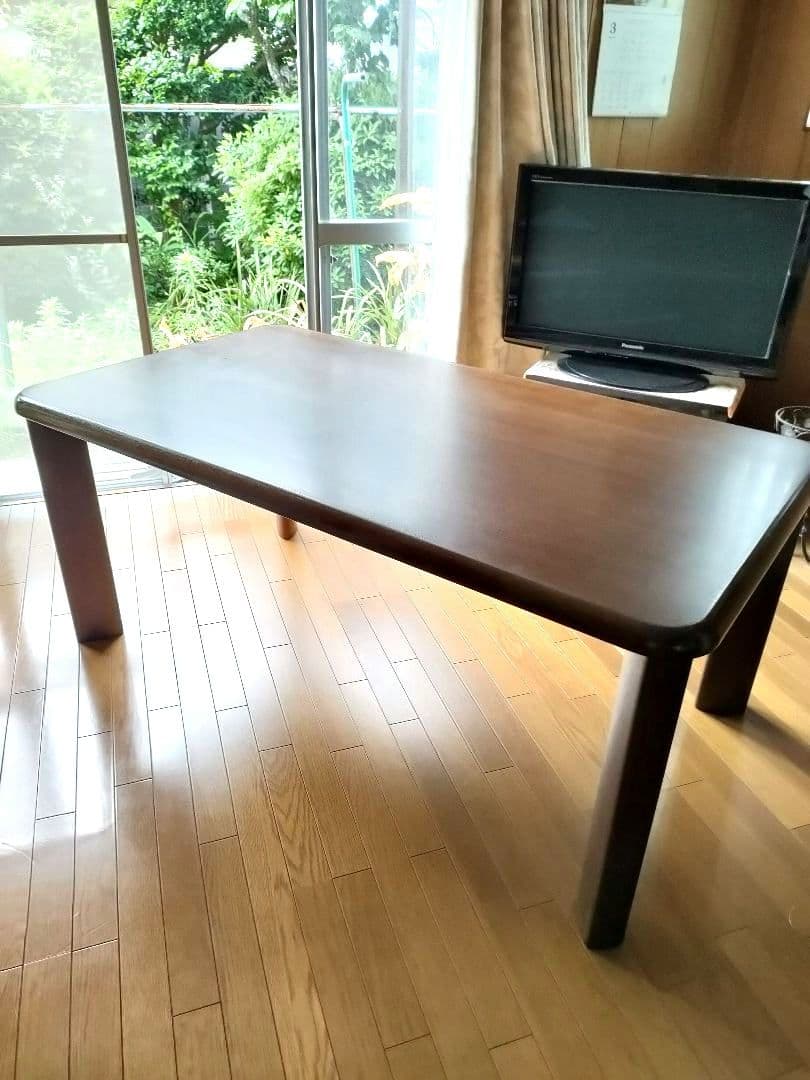 ダイニングテーブル　シラカワ【shirakawa】ダークブラウン　木製 飛騨家具 shirakawa シラカワ Hidano Takmi Kobo 飛騨の匠工房