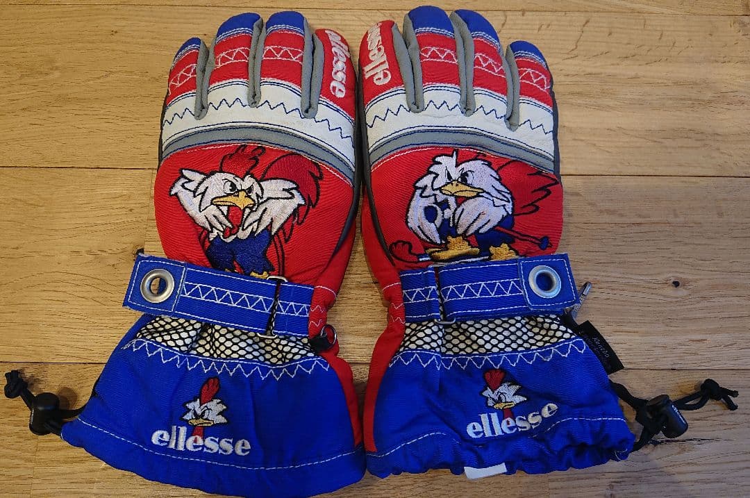 激レア ellesse スキーフランス代表 ココリコ スキーグローブ L レア ellesse COCORICO スキーグローブ レトロ ヴィンテージ - メルカリ