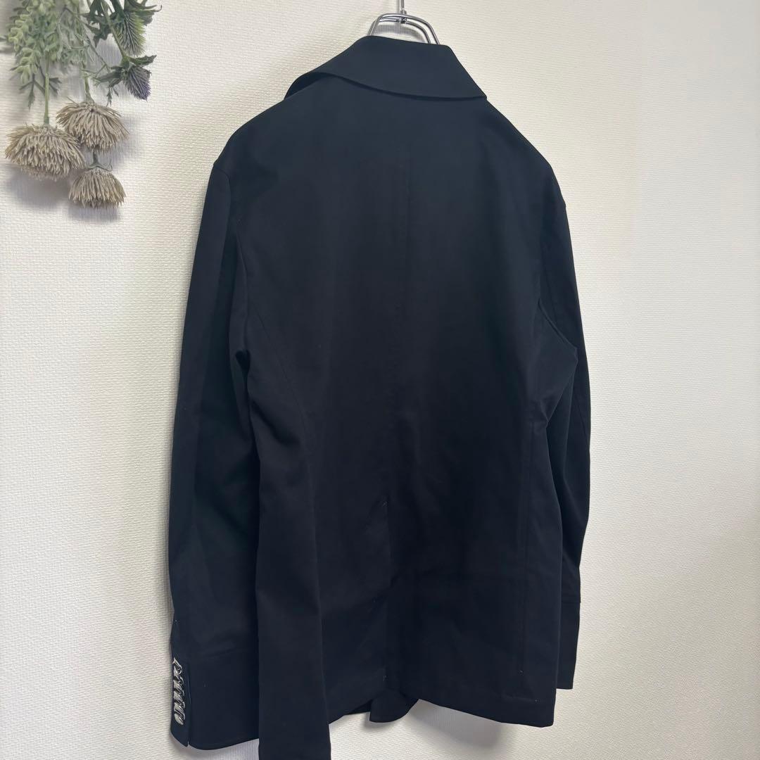 【バーバリーブラックレーベル】マリンコート 銀ボタン ホースロゴ《M》