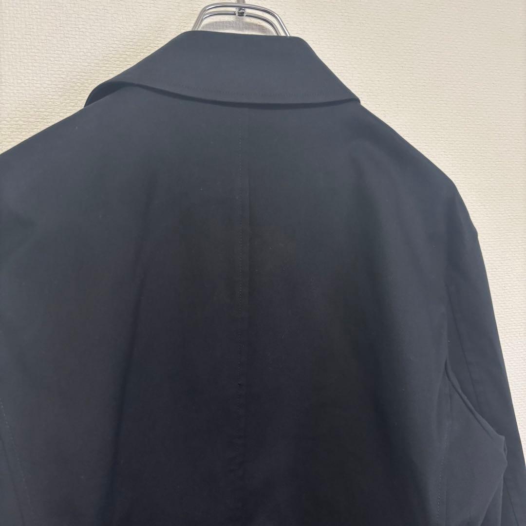 【バーバリーブラックレーベル】マリンコート 銀ボタン ホースロゴ《M》