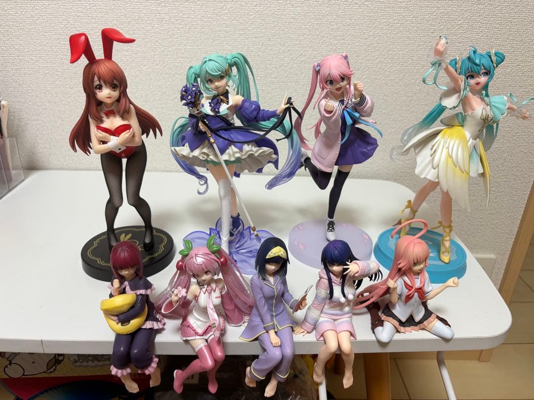 アニメキャラクターフィギュア 9体セット アニメキャラクターフィギュア