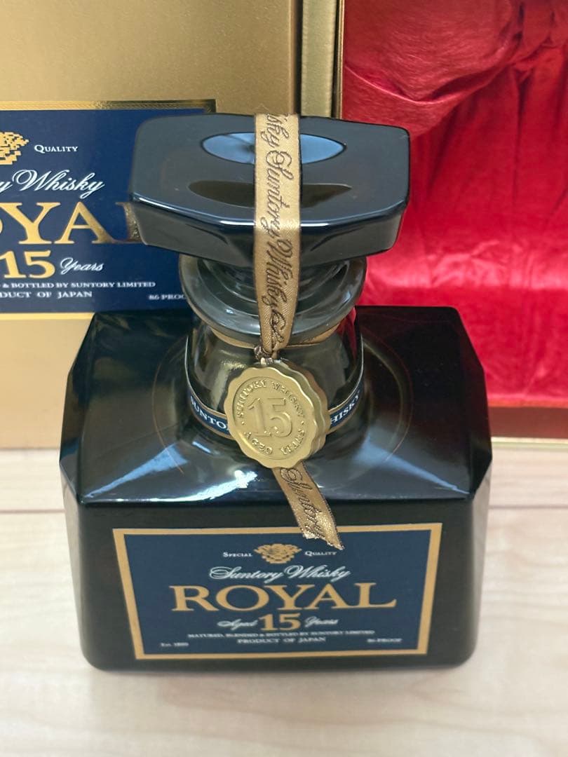 クレスト12年 ローヤル15年 山崎NA 白州NA 4本セット