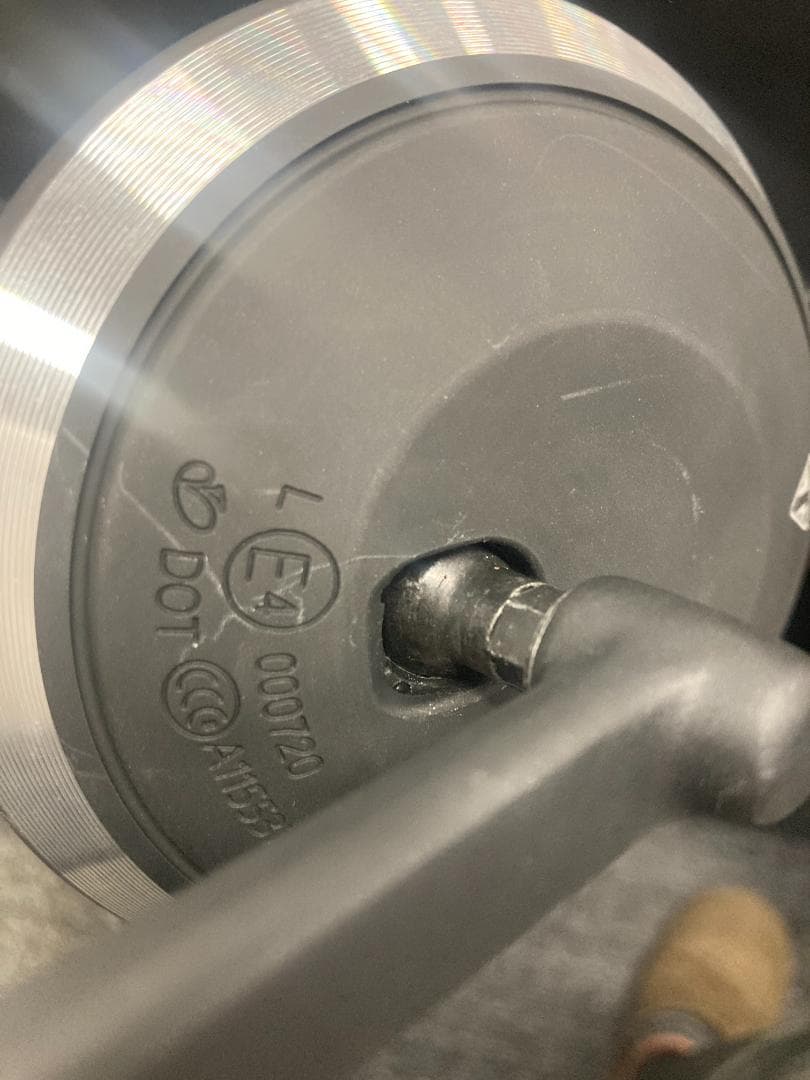 トライアンフ 純正 スピード400用 バーエンド ミラー - メルカリ