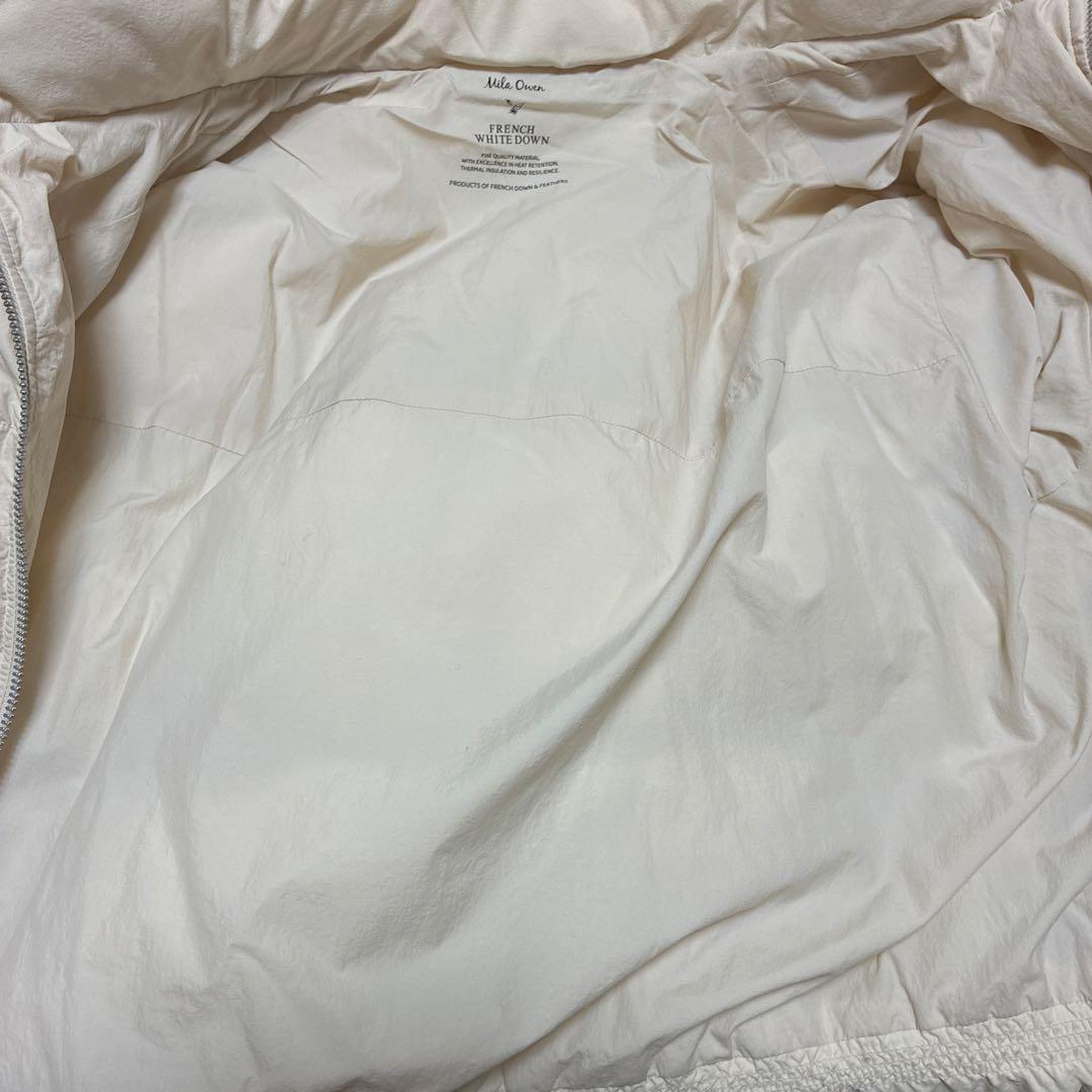 ミラオーウェン　フレンチダウン【白】