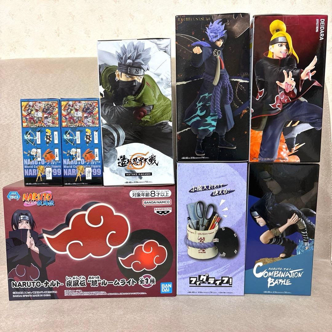 ナルト フィギュア まとめ売り 8点セット おまけ付き - メルカリ