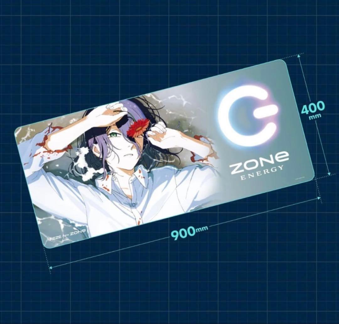 ZONe ENERGY × 劇場版『チェンソーマン レゼ篇』特大デスクマット