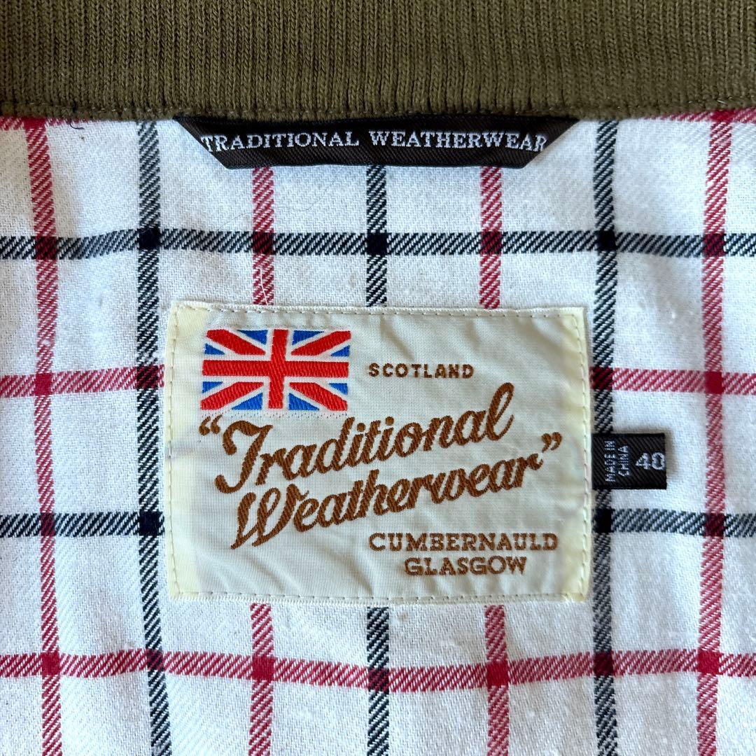 美品 トラディショナルウェザーウェア Lスウィングトップ ハリントン