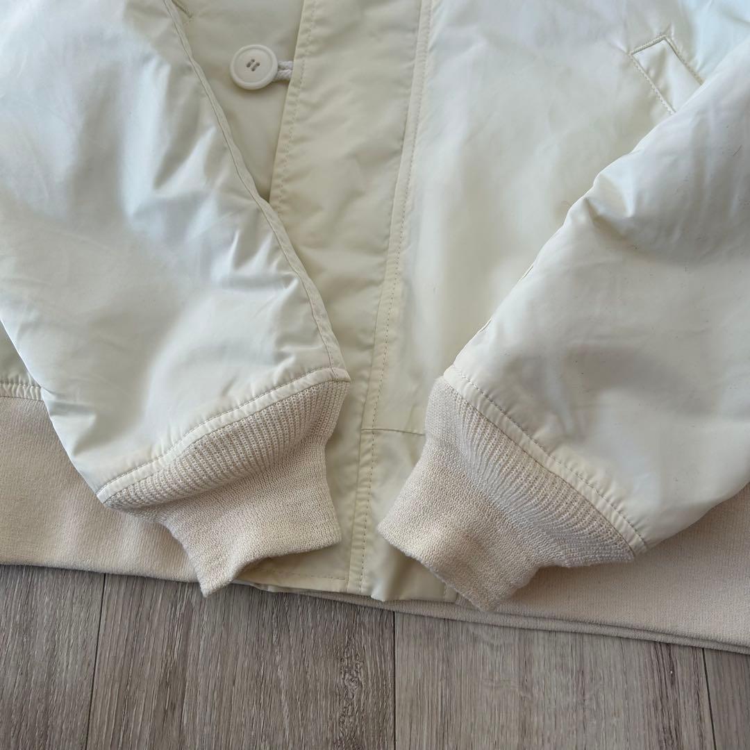 ALPHA INDUSTRIES アルファ N2B フライトジャケット L 白 - メルカリ