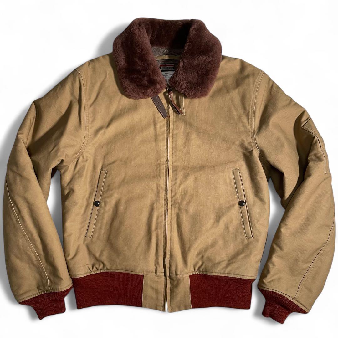バズリクソンズ フライトジャケット B-15 Colvinex 赤リブ - メルカリ