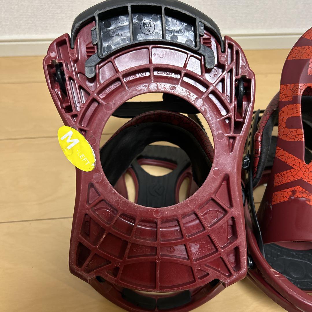 フラックス PR Mサイズ ビンディング スノーボード スノボー レッド 赤