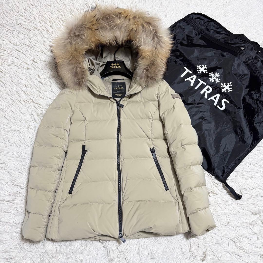 人気✨TATRAS SPERANZA ダウンジャケット ベージュ 2way M
