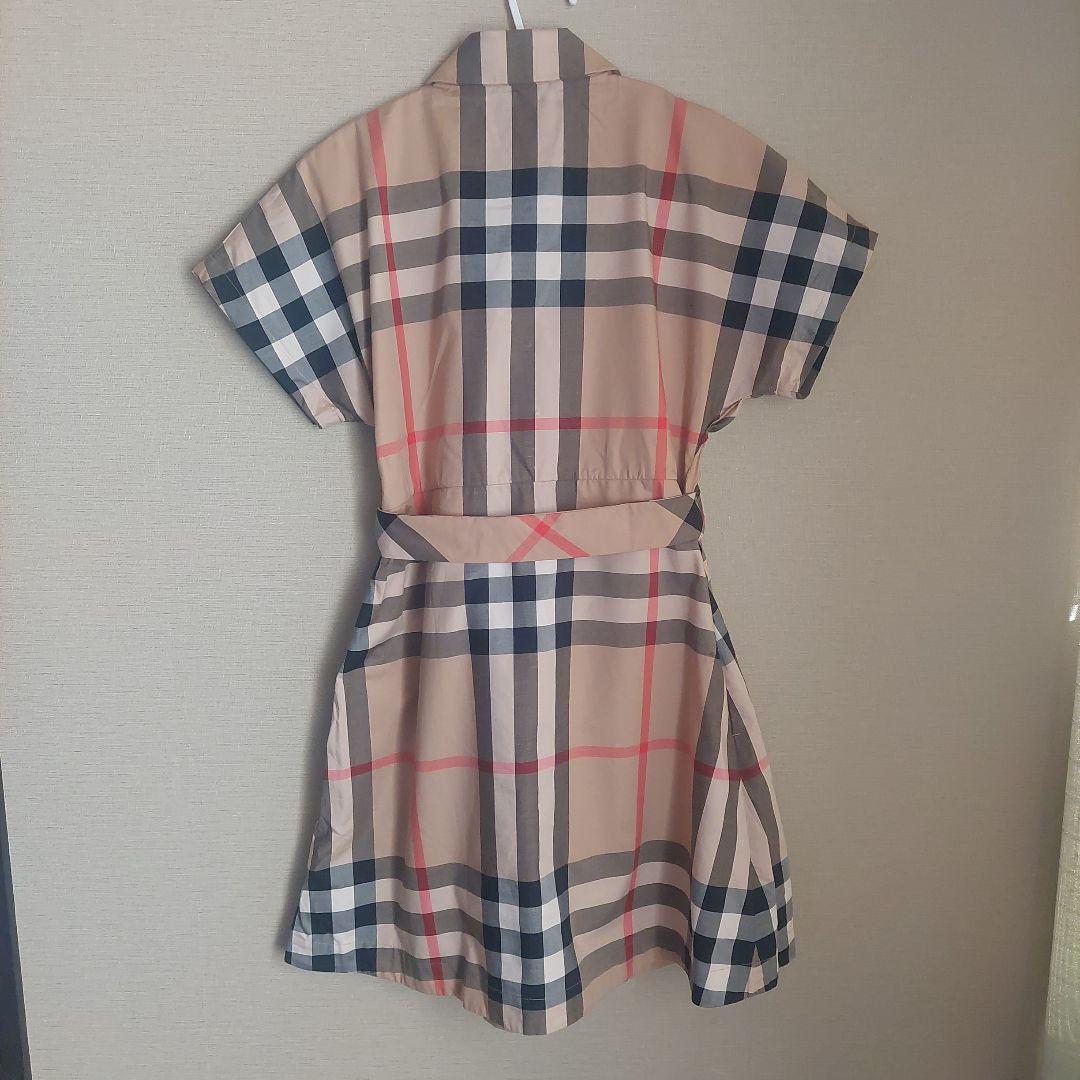 BURBERRY チェックワンピース 10Y 140㎝ - メルカリ