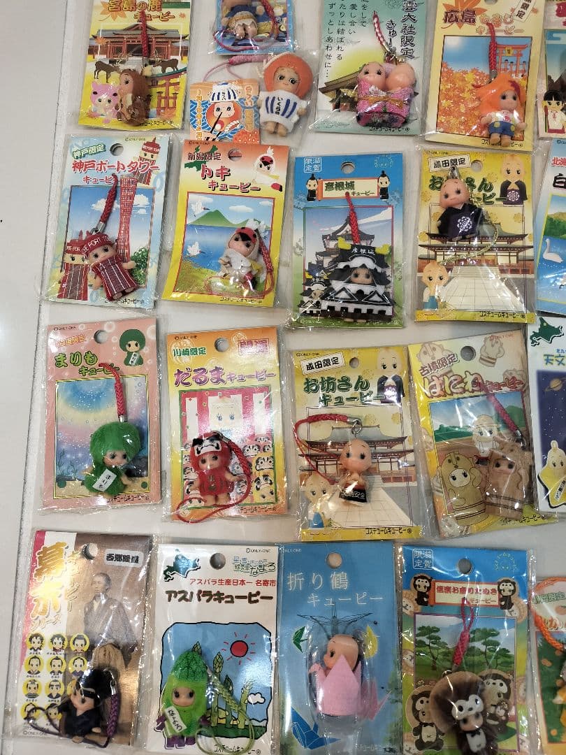 【お値下げ】ご当地キューピー　31個と折り鶴キューピー