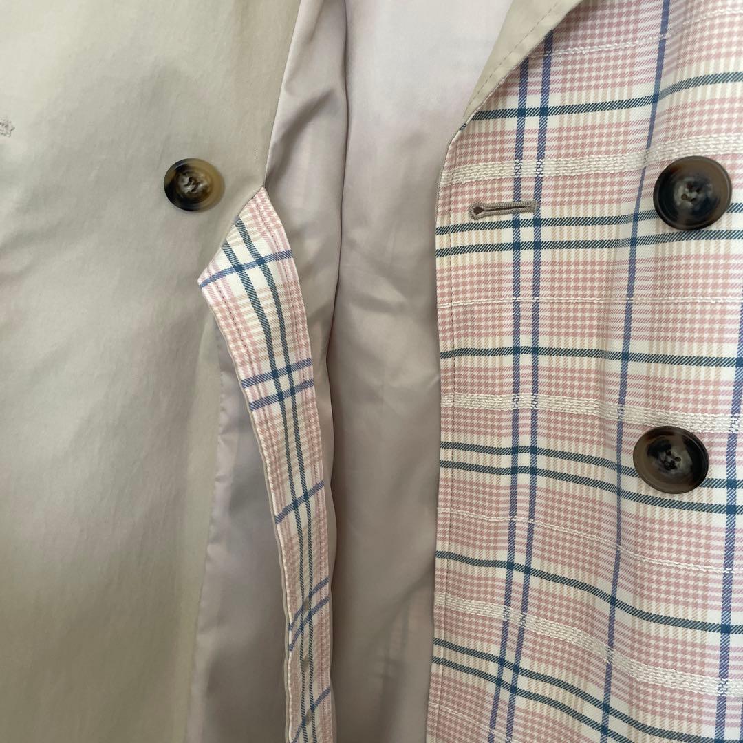 ジルスチュアート アンドレアチェックトレンチコート S 浜辺美波さん