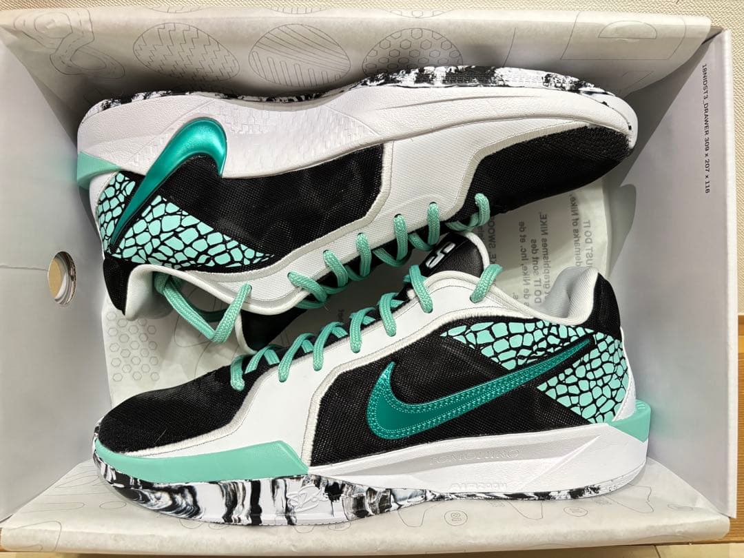 サブリナ2 Nike by you [NY liberty] - メルカリ