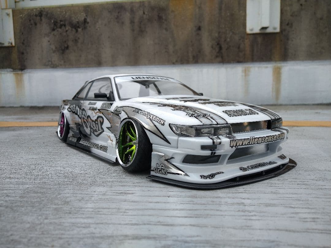 アディクション origin labo S13シルビア 新品ラジコンボディ - メルカリ