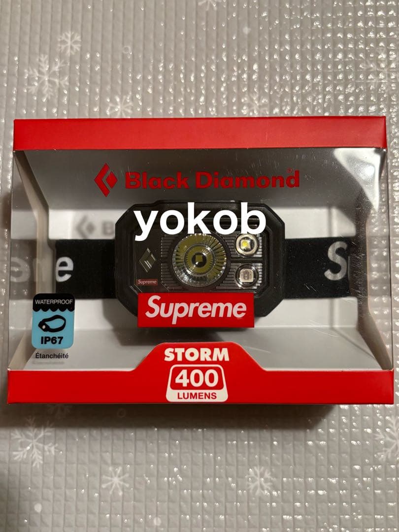 supreme black diamond storm 400 新品未開封品 - メルカリ
