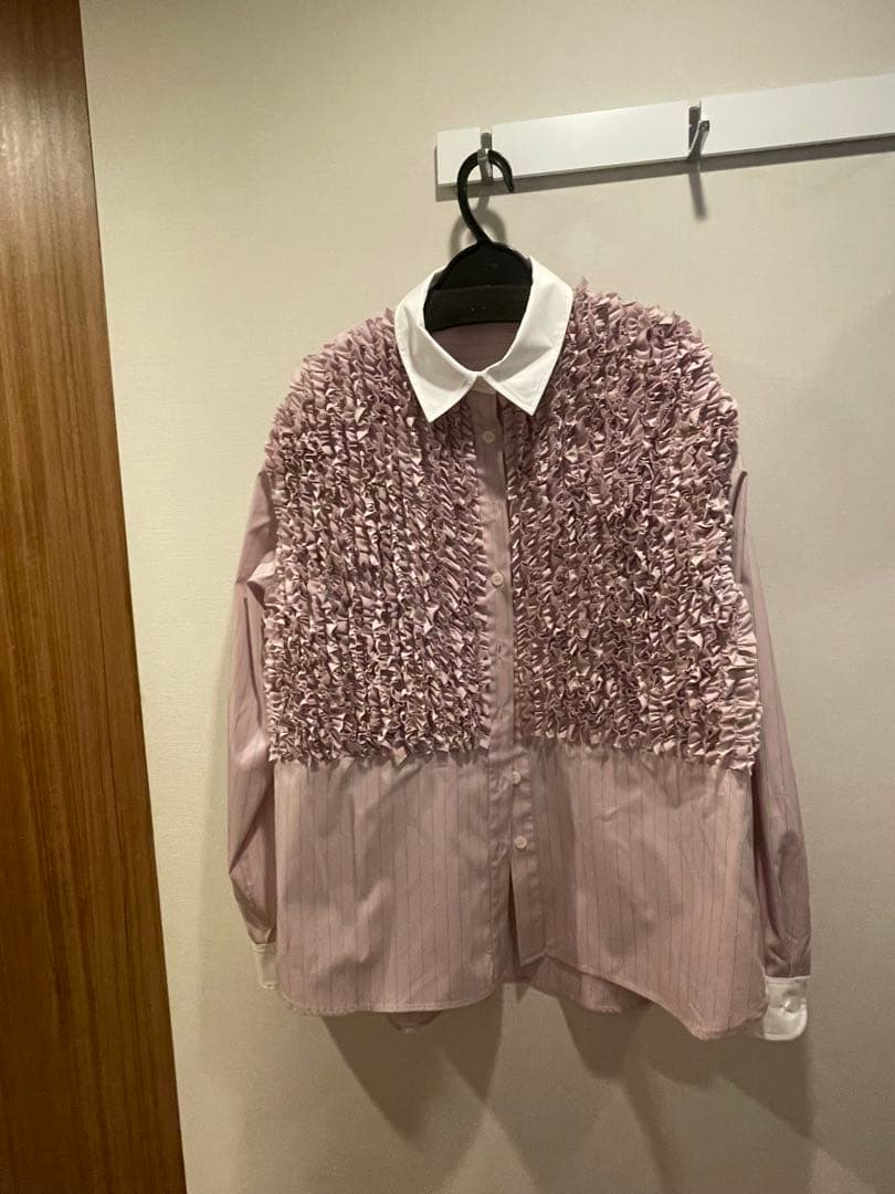 ロージーモンスターkale frill stripe shirt - メルカリ