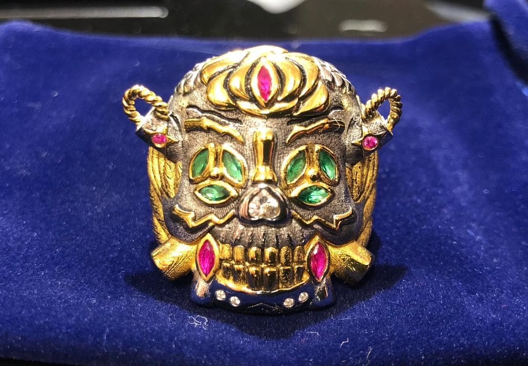 エクスペンダブルズ ラッキーリング 幸運の指輪 シルバー925製 - メルカリ