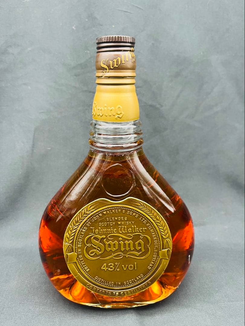 古酒 ジョニーウォーカー スイング ウイスキー 未開栓 - メルカリ