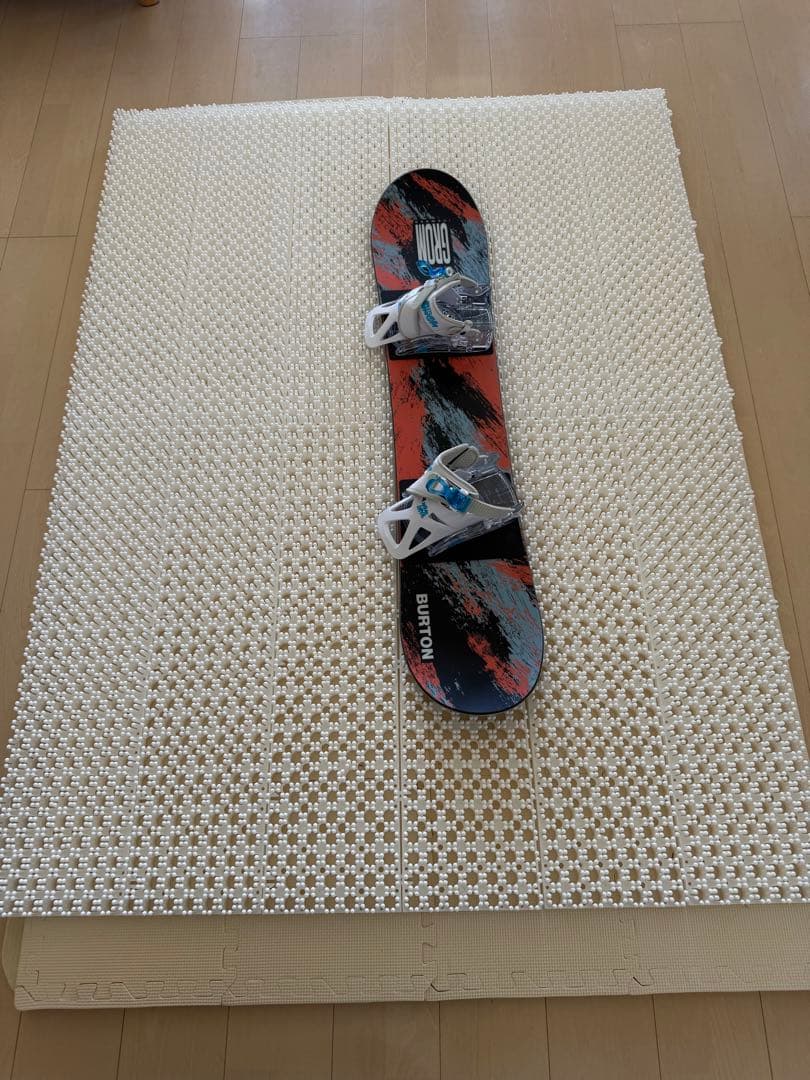 １２枚　スノートレーニング専用人工芝　スノーマット　ホワイト