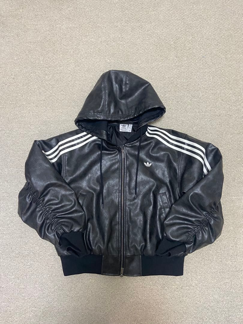 adidas ADILENIUM レザージャケット　XL adidas ADILENIUM レザージャケット XL - メルカリ