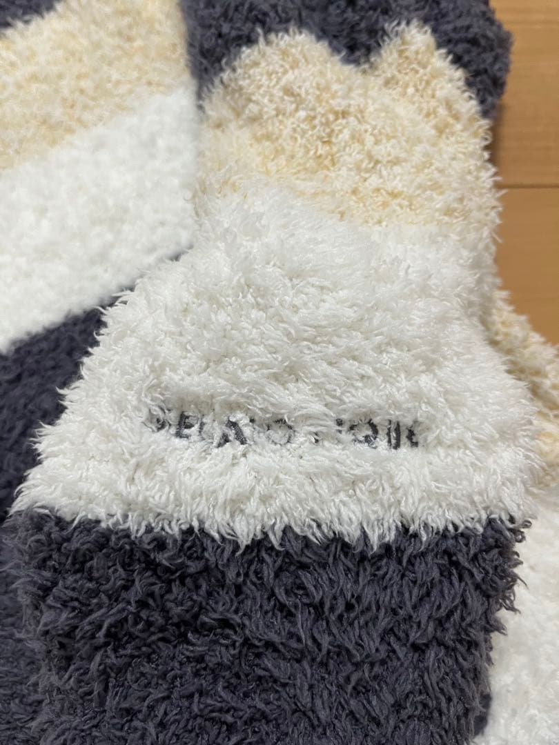 新品未使用☆ジェラピケ ボーダー柄フード付きパーカーとロングパンツセット