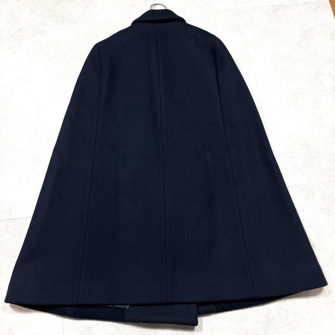 定価9.2万/2023年♡ベイジ CLOVIS ケープ ポンチョ ダブル ウール