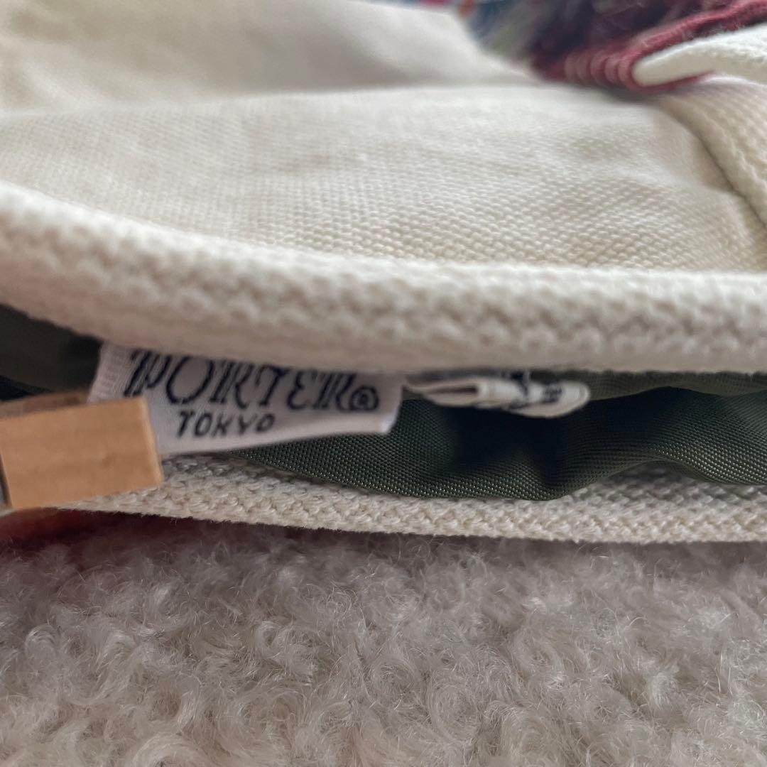 吉田カバン《PORTER×fennica×B印》トートバッグ　ホワイト