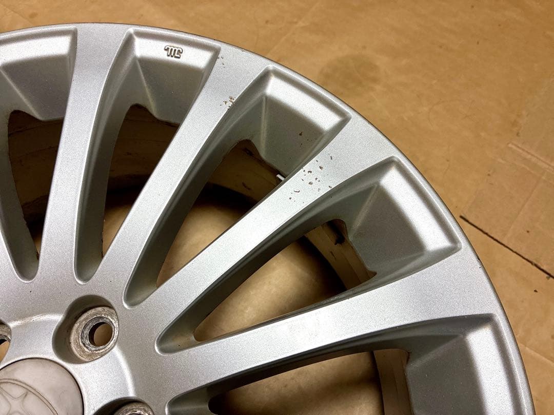 ①レガシィ 純正ホイール 18 7.5J+55 5穴 PCD100 BR9 BM