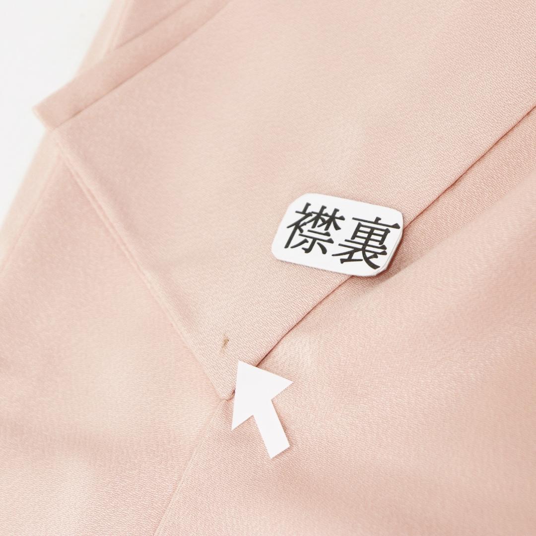 v2414☆ 着物淡雪 ☆作家物正絹袷訪問着品のある梅や桜の花模様