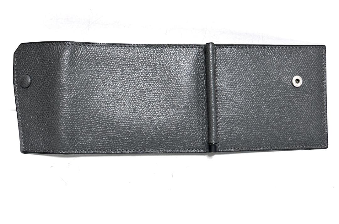 新品同様　ギャラ付き　2025　ヴァレクストラ　グリップ　レザー マネークリップ