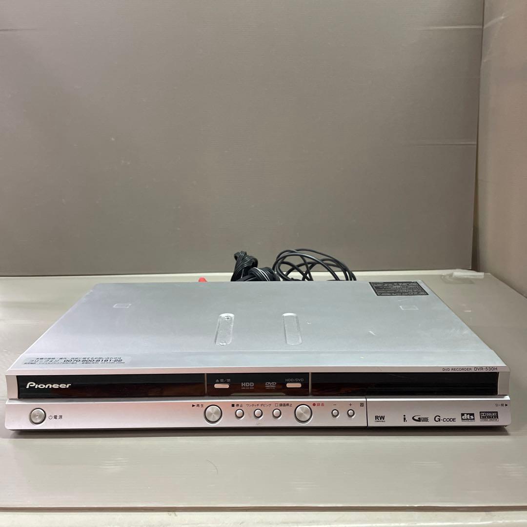動作未確認】Pioneer DVDレコーダー DVR-530H 【ジャンク品】 - メルカリ