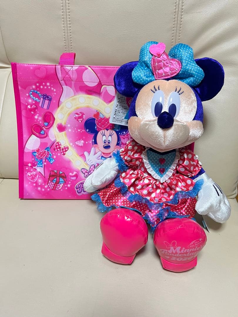 パルパルーザ　ファンダーランド　ミニー ぬいぐるみ & ショッピングバッグ