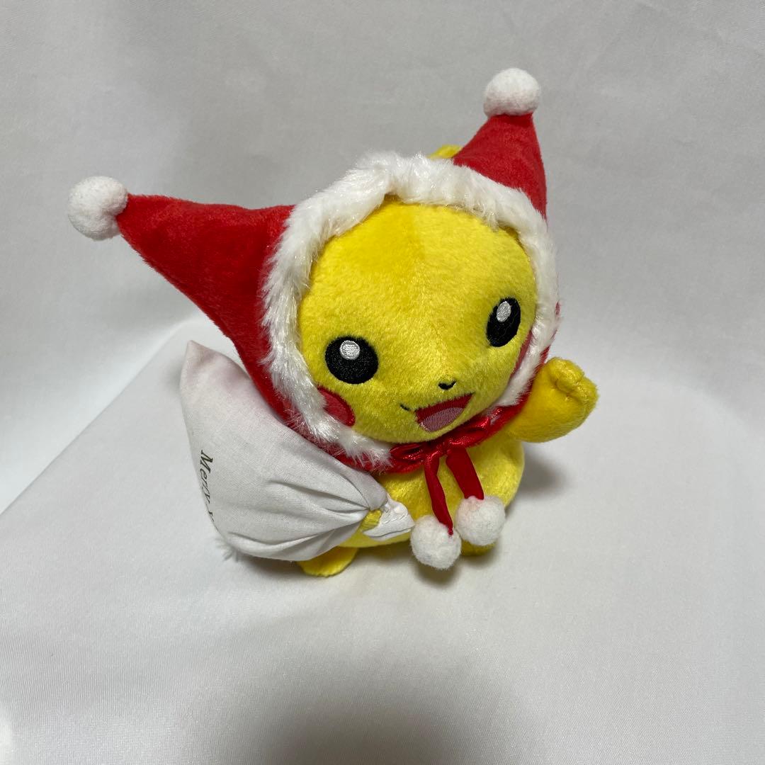 ポケモンセンター 2007 クリスマス ピカチュウ ぬいぐるみ - メルカリ