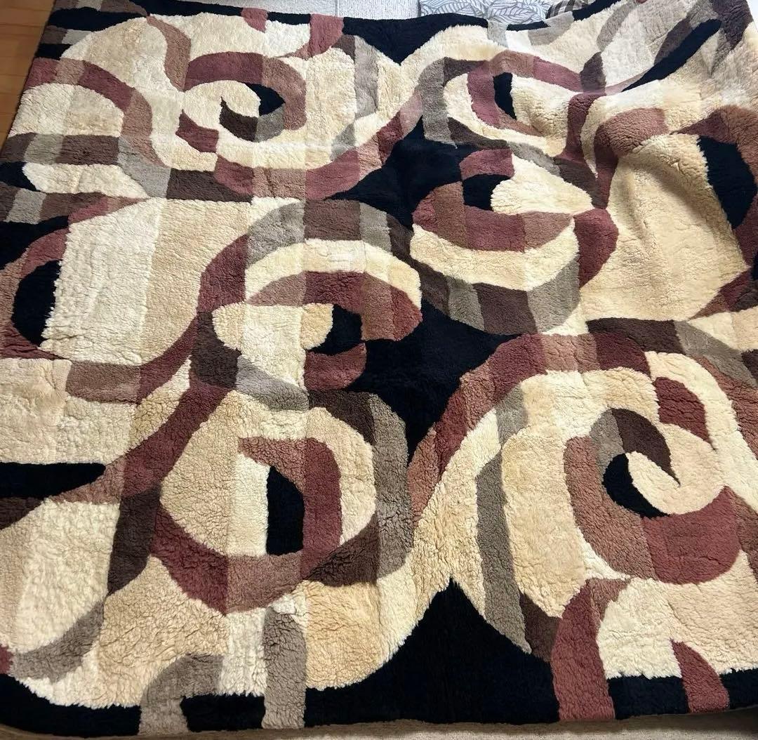 良品、最終値下げ】丸八真綿 高級カーペット 200✖️200（送料込み