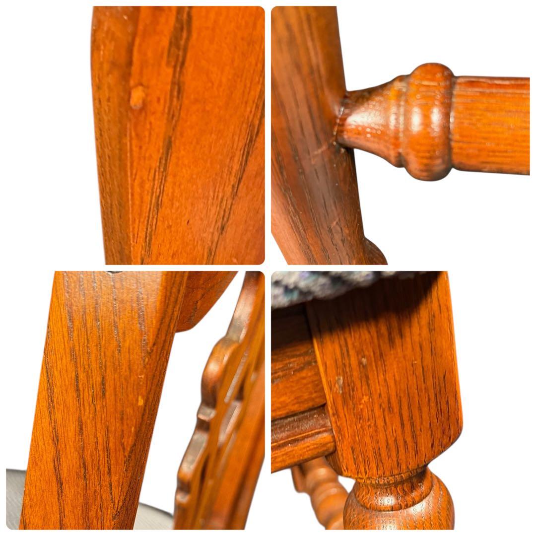 HR802 三越ブルージュ　アームレスチェア　ダイニングチェア