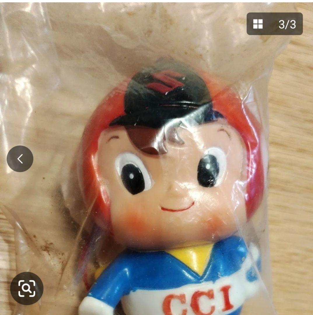 未開封 CCI坊や 貯金箱 ソフビ 鈴木自動車工業 スズキ 百泉社 説明