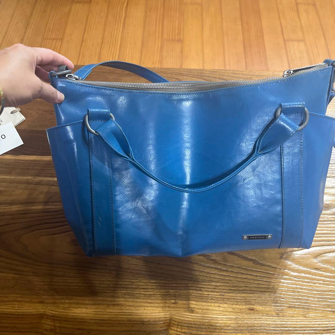 廃盤 FREITAG オースティン 青 ショルダーバッグ - メルカリ