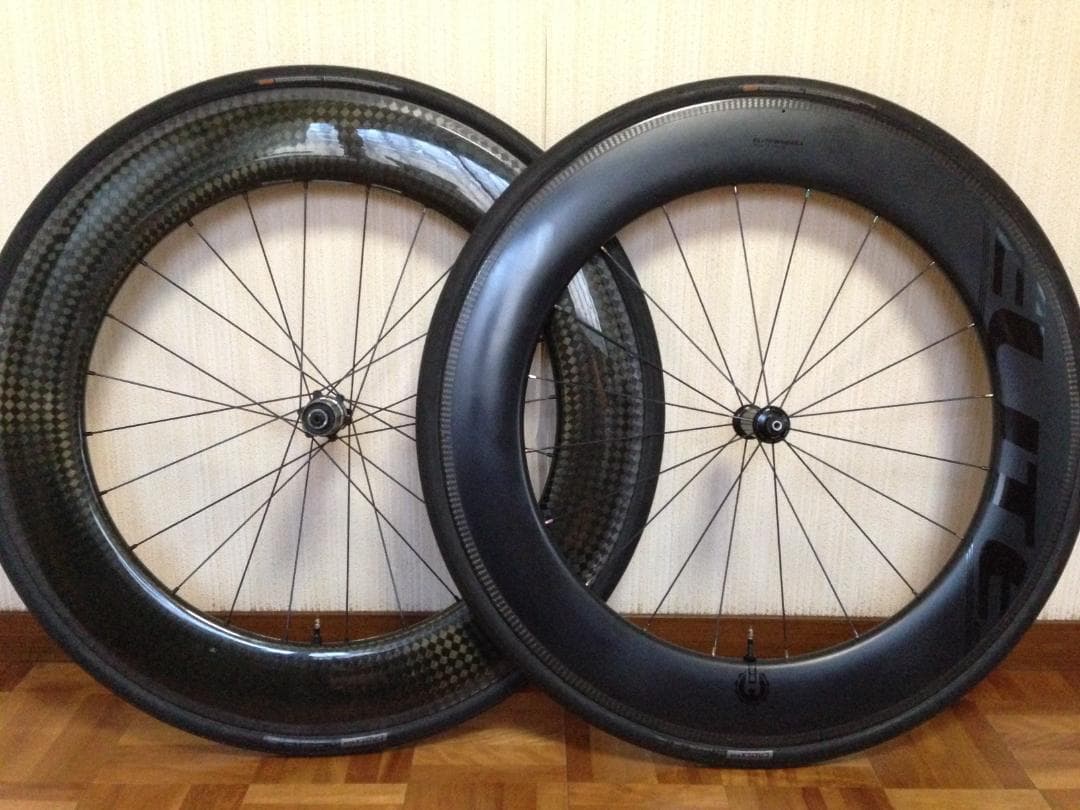 ELITE / T-Formula カーボンホイール ディープリム 前後セット - メルカリ