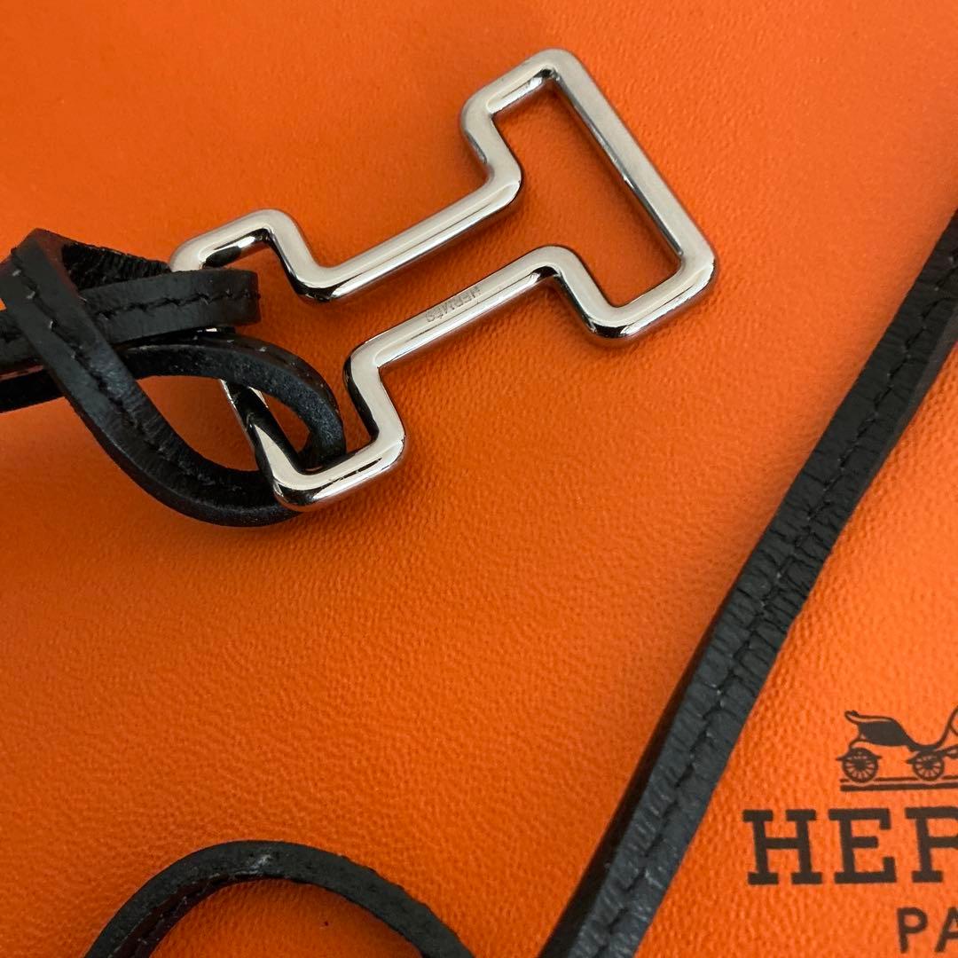 Hermès “Lanière” Noir エルメス ラニエール 黒 Hチャーム