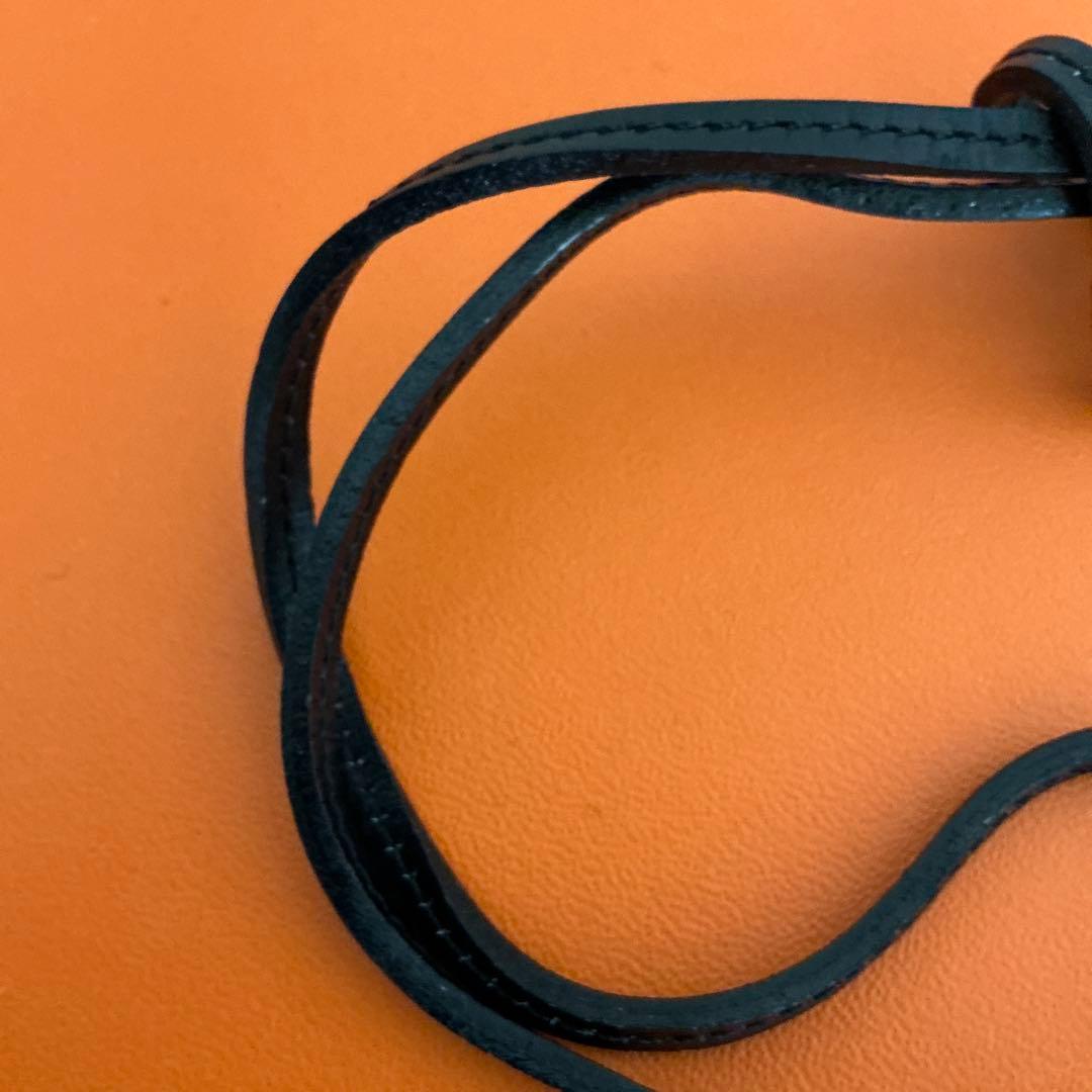 Hermès “Lanière” Noir エルメス ラニエール 黒 Hチャーム