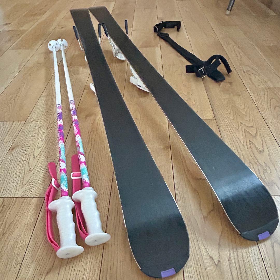 Hart女性用 スキー板145㎝ 紫白 小学校高学年・中学生 ジュニアスキー