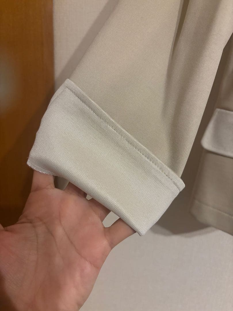 極美品】miss ashida ジャージーへちま襟ジャケット Mサイズ - メルカリ